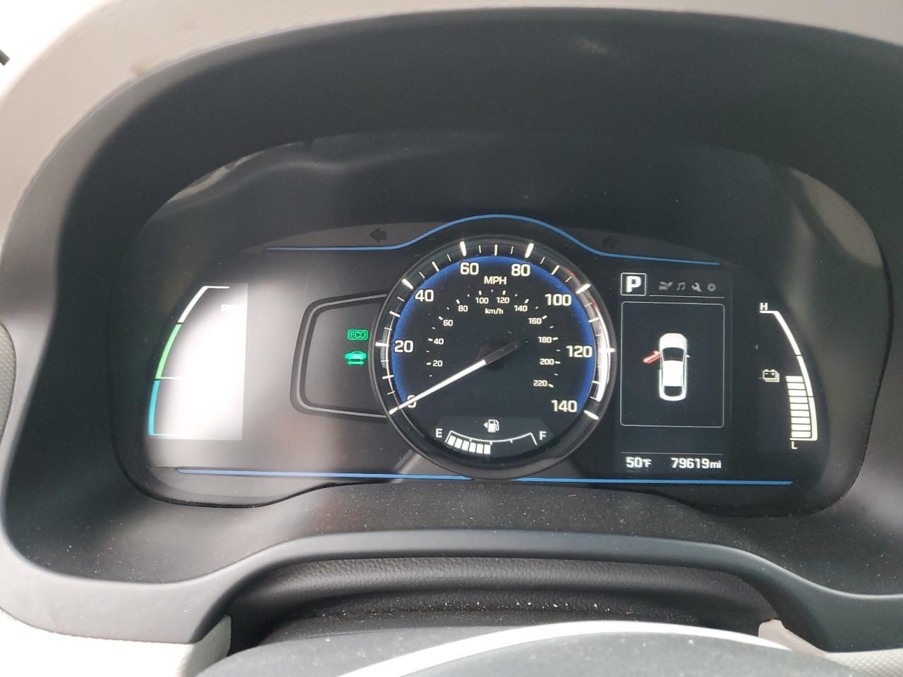 2017 Hyundai IONIQ VIN KMHC65LC2HU024539 Copart auction photo, rear end damage thumbnail 9