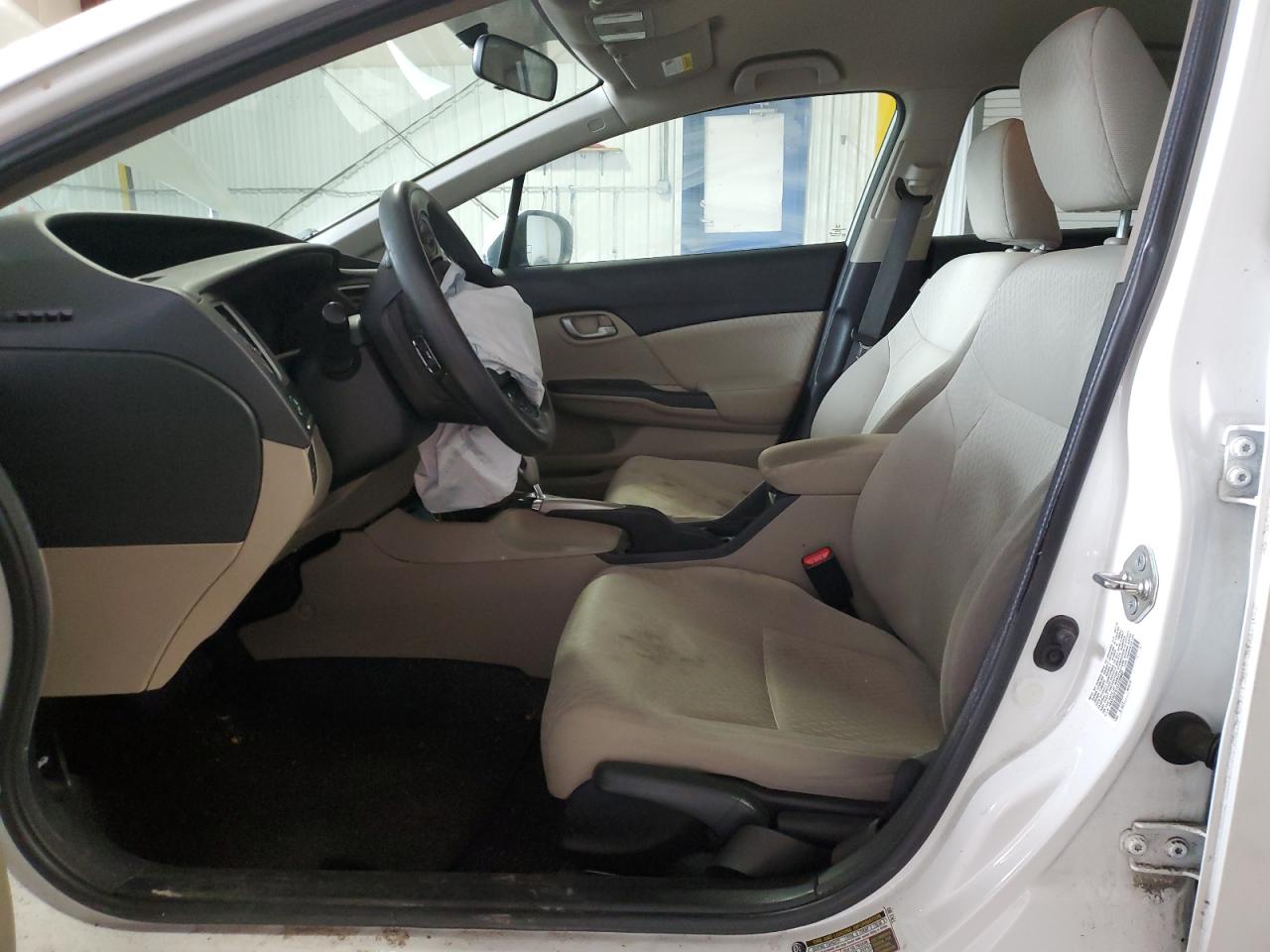 2014 Honda Civic VIN 19XFB2F57EE220897 Copart auction photo, front end / rear end damage thumbnail 7