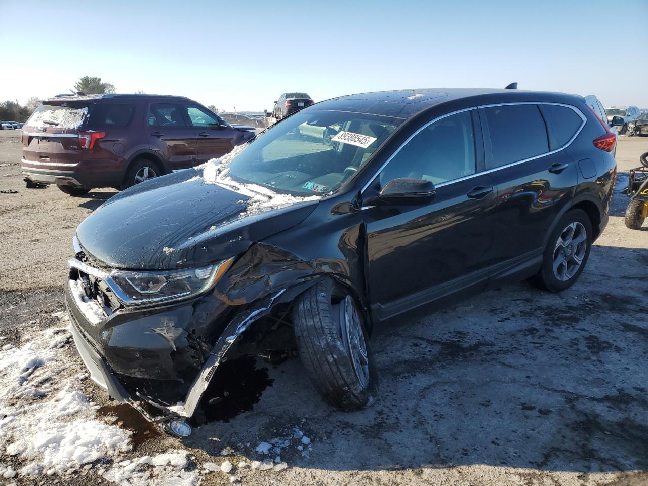 2019 Honda CR-V VIN 7FARW2H52KE017280