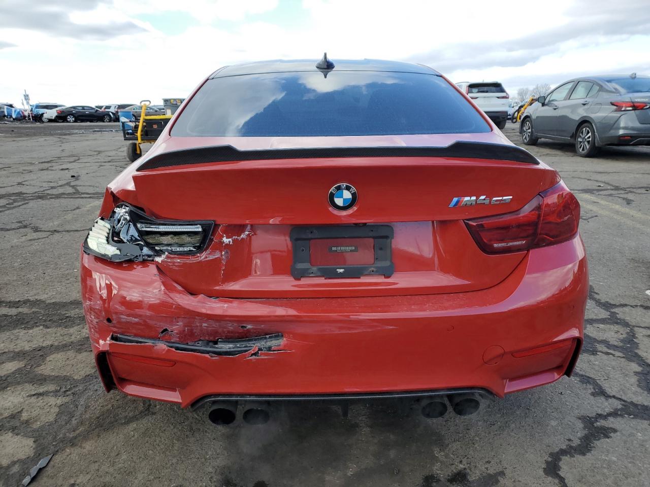 2020 BMW M4 VIN WBS3S7C08LAH85101 Copart auction photo, front end / rear end damage thumbnail 6