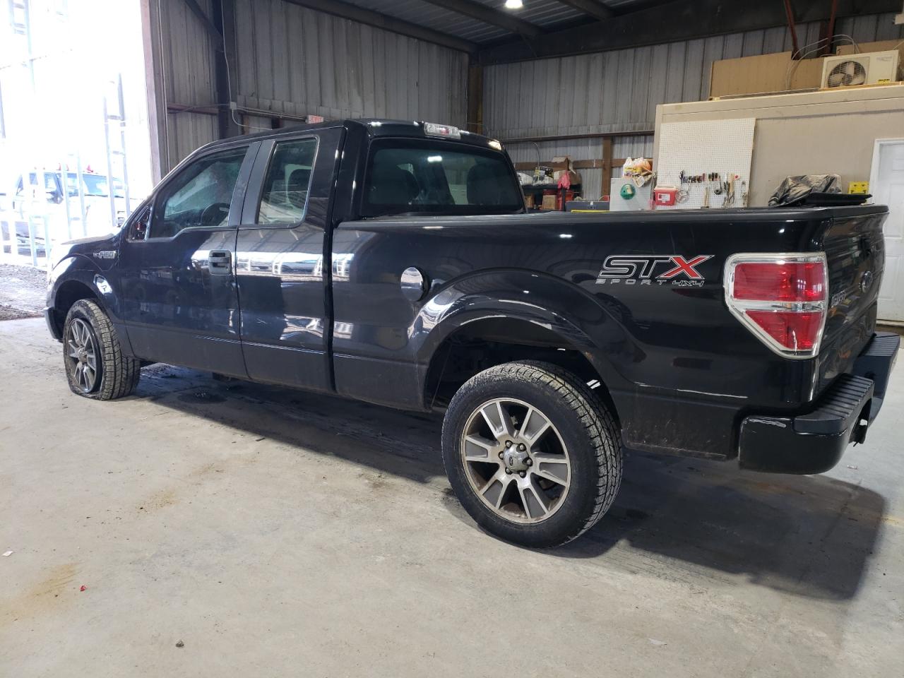 2014 Ford F-150 VIN 1FTFX1EF5EKF75053 Copart auction photo, front end / side damage thumbnail 2
