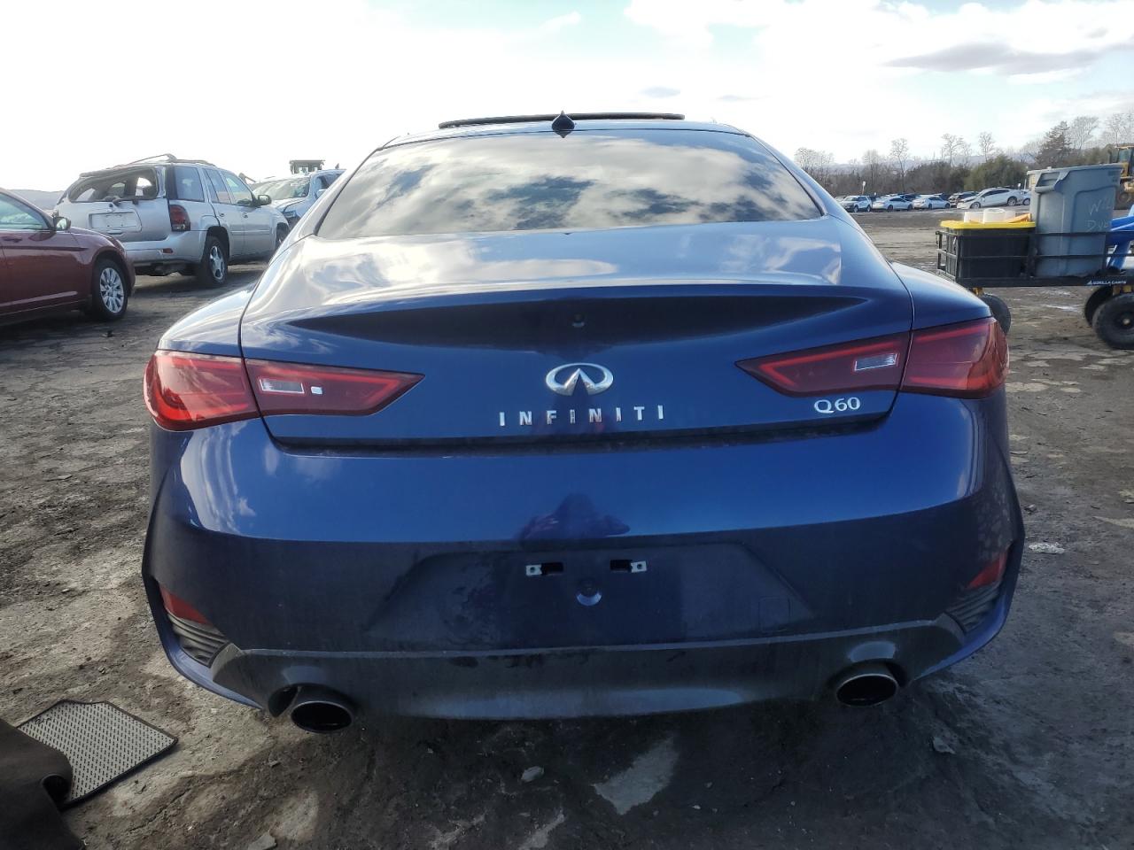2019 Infiniti Q60 VIN JN1EV7EK3KM231211 Copart auction photo, front end damage thumbnail 6