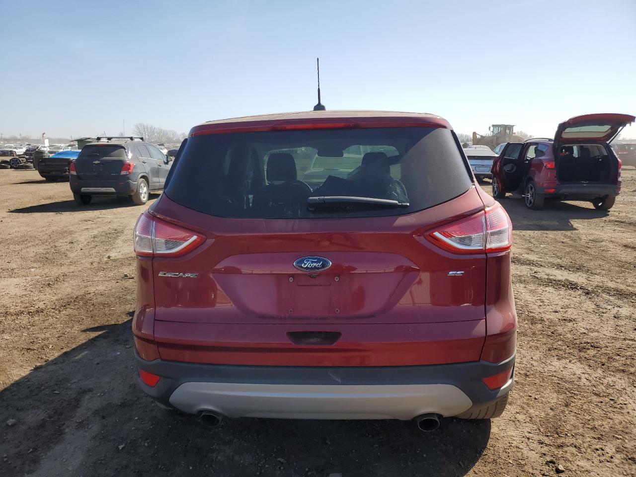 2016 Ford Escape VIN 1FMCU0G75GUA26922 Copart auction photo, front end damage thumbnail 6
