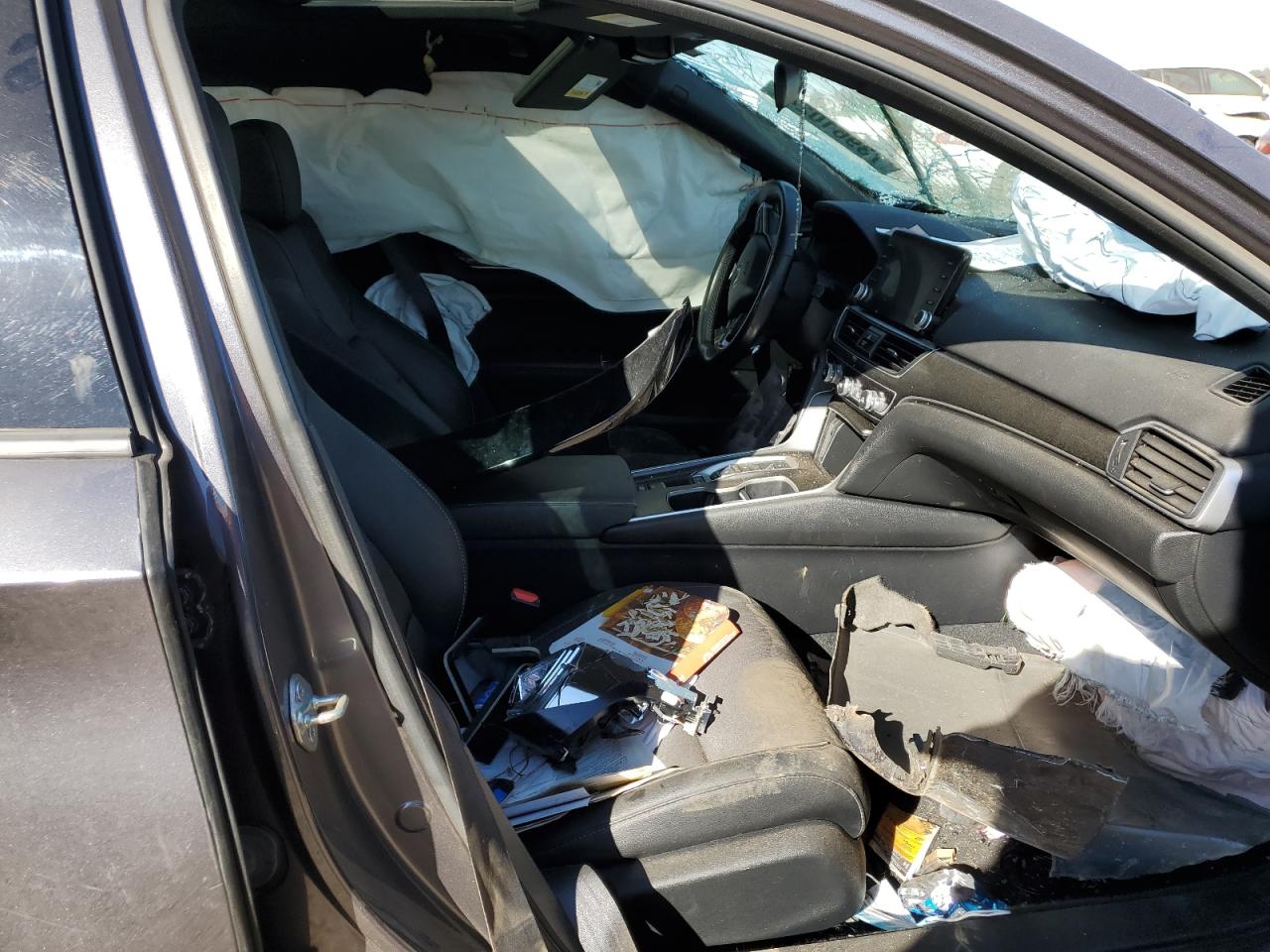 2020 Honda Accord VIN 1HGCV2F37LA021567 Copart auction photo, rear end / front end damage thumbnail 7