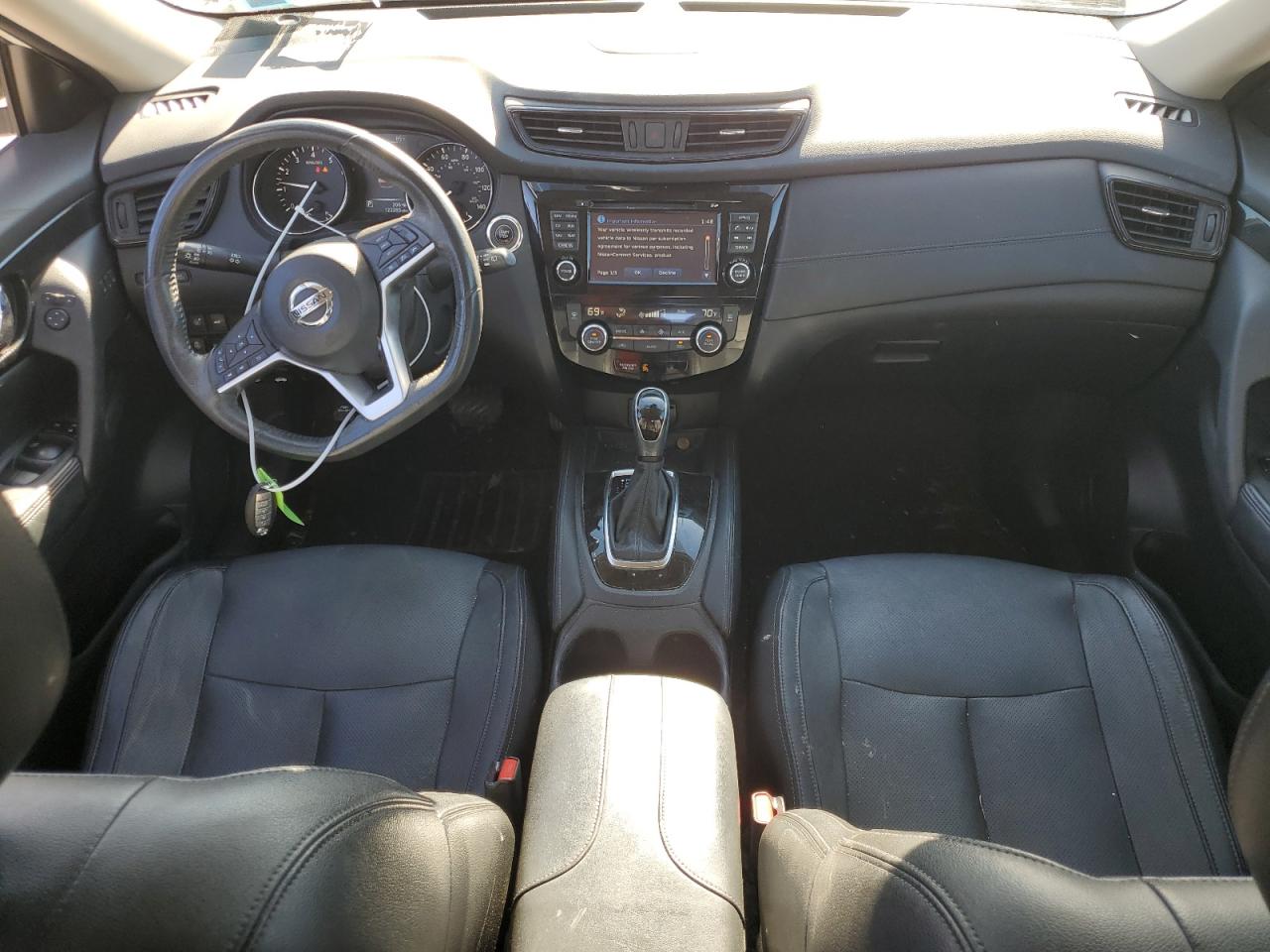 2017 Nissan Rogue VIN 5N1AT2MV7HC847682 Copart auction photo, front end / rear end damage thumbnail 8