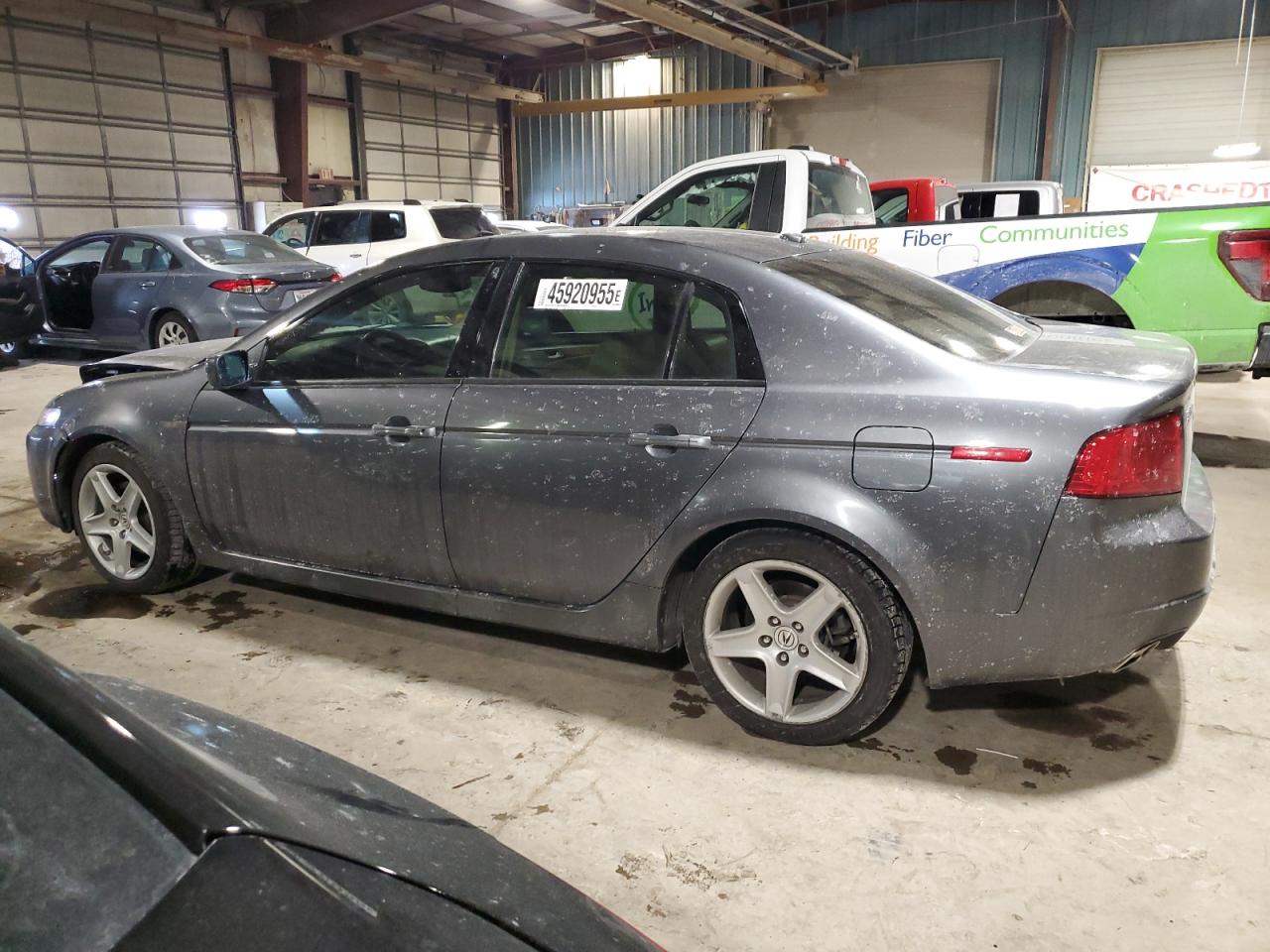2006 Acura TL VIN 19UUA66296A061443 Copart auction photo, front end / minor dent/scratches damage thumbnail 2