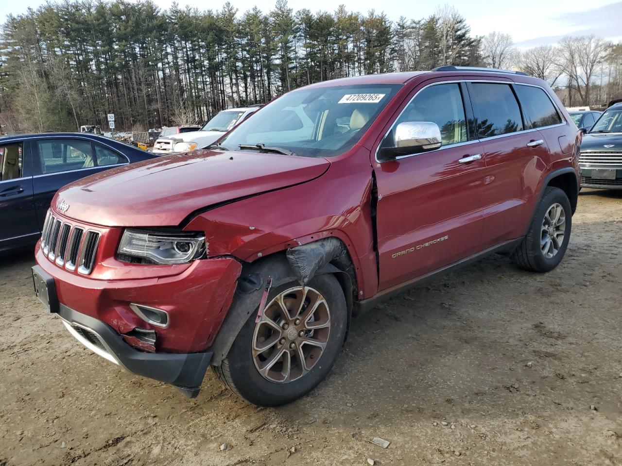 2014 Jeep Grand Cherokee VIN 1C4RJFBGXEC423160