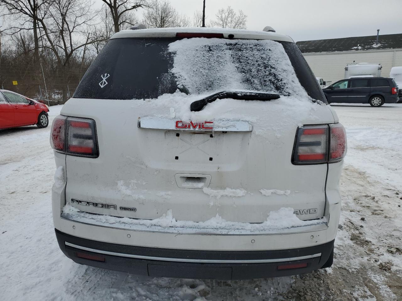 2017 GMC Acadia VIN 1GKKVSKD4HJ120934 Copart auction photo, front end / side damage thumbnail 6