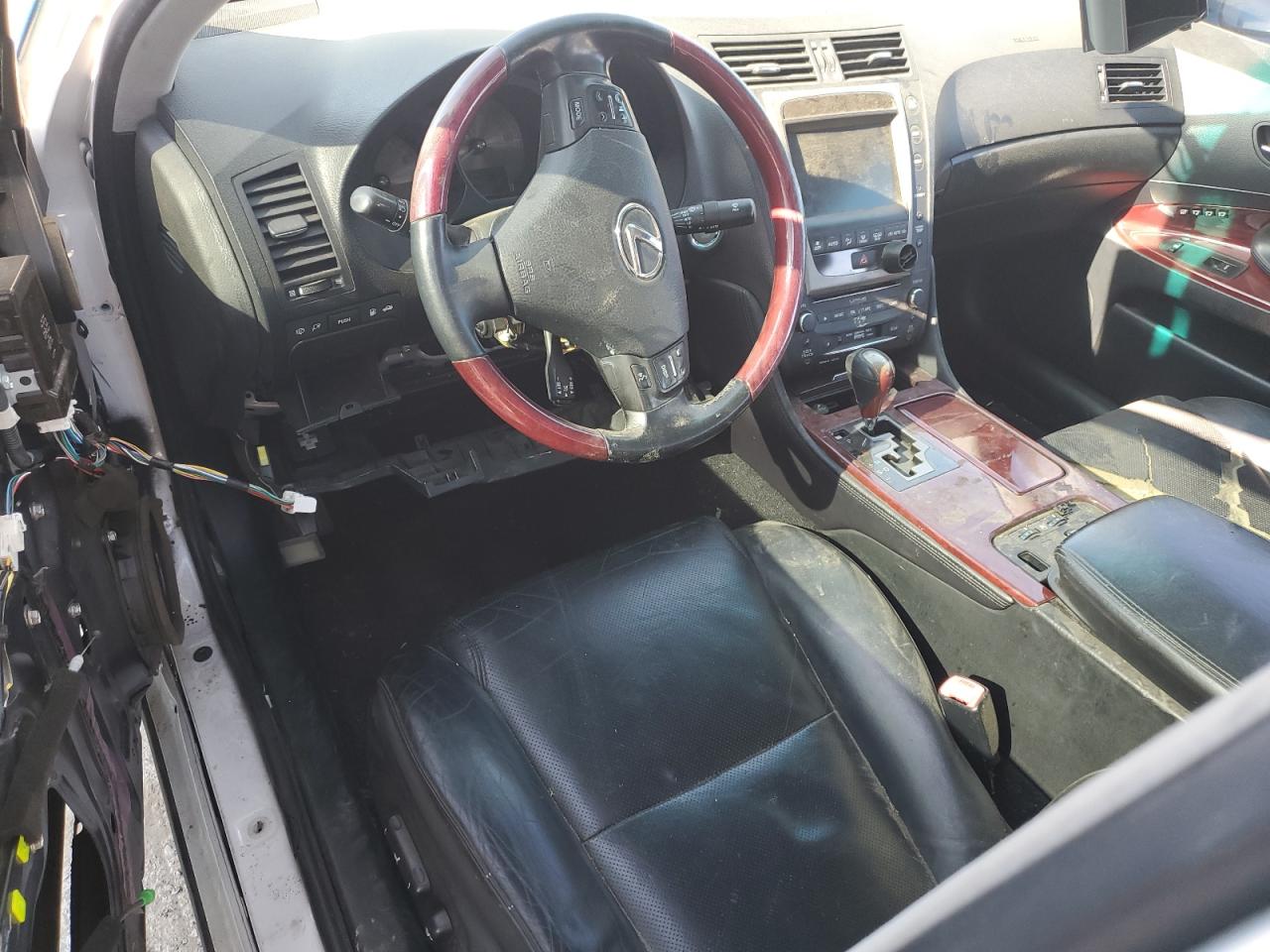 2007 Lexus GS VIN JTHCE96S970005587 Copart auction photo, vandalism / stripped damage thumbnail 8