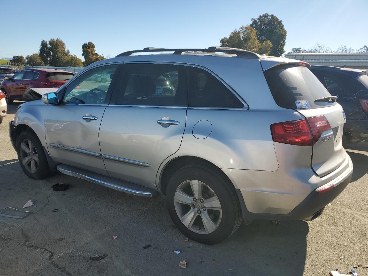 2011 Acura MDX VIN 2HNYD2H60BH506304 Copart auction photo, front end / side damage thumbnail 2