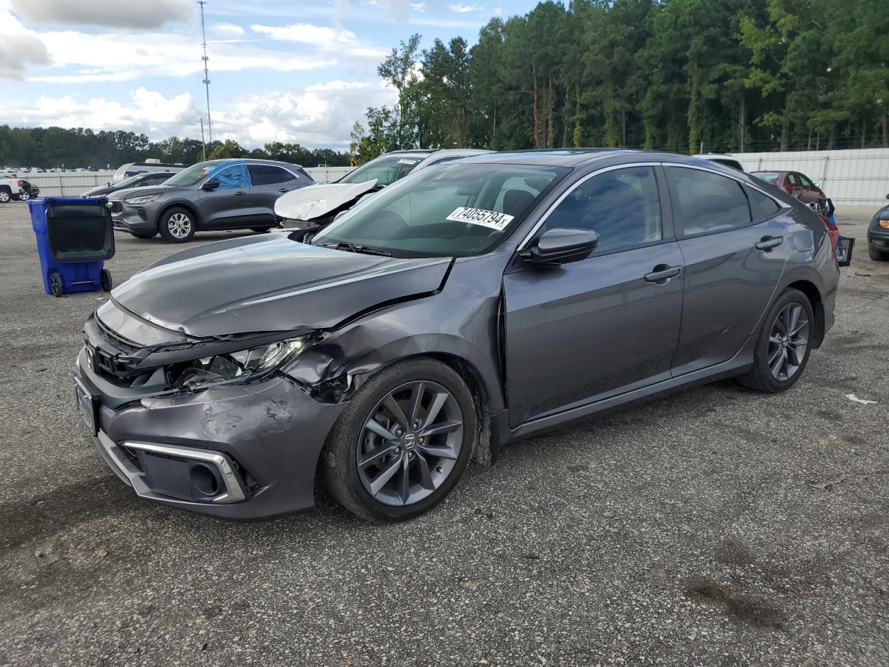 2021 Honda Civic VIN 19XFC1F35ME009816