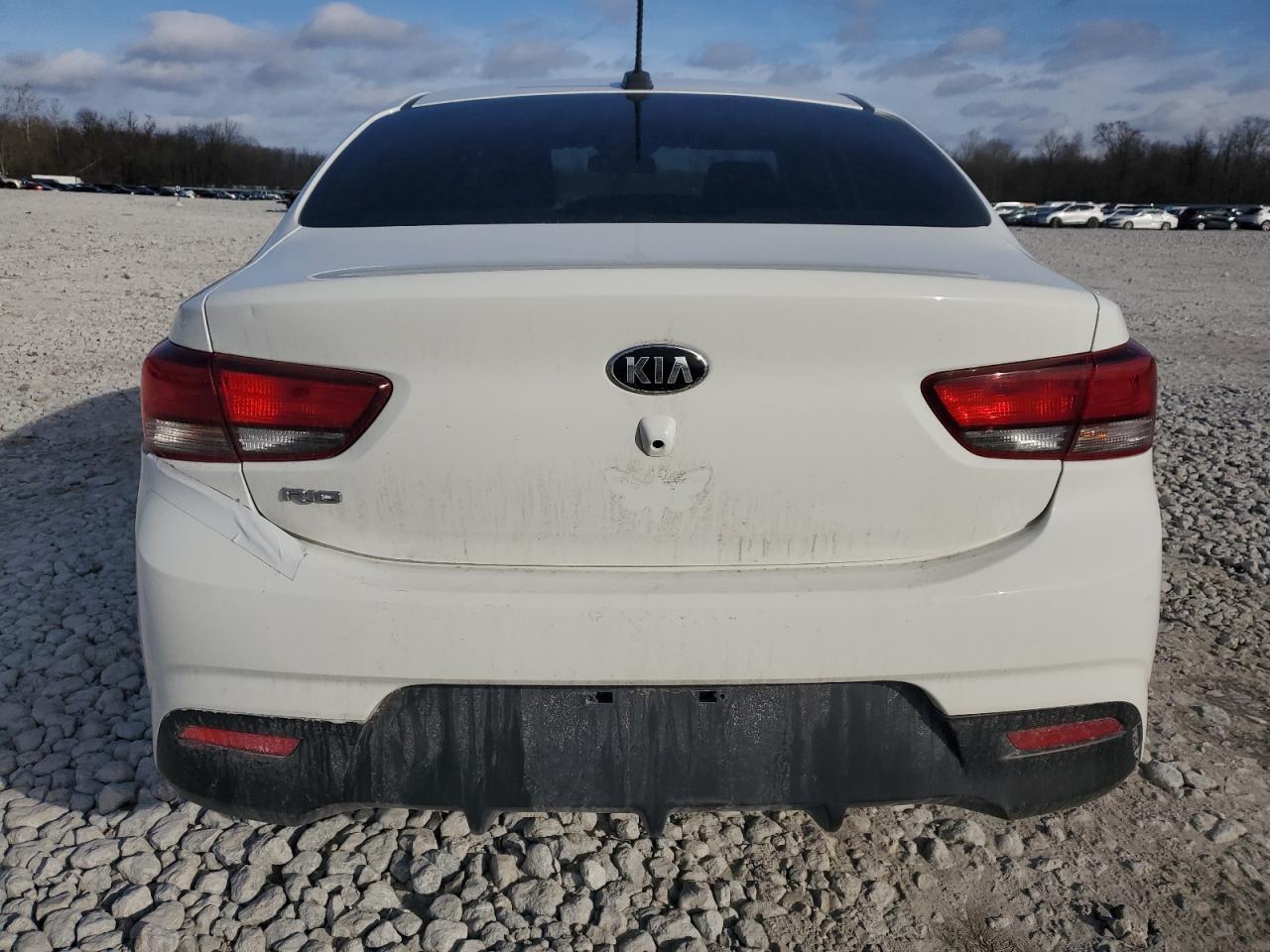 2019 KIA Rio VIN 3KPA24AB3KE223066 Copart auction photo, front end / side damage thumbnail 6