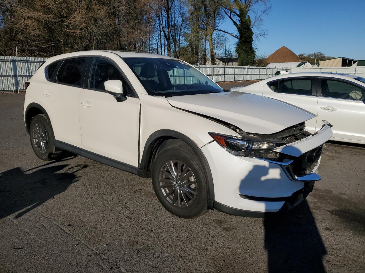2020 Mazda CX-5 VIN JM3KFBCM5L1867790 Copart auction photo, front end damage thumbnail 4