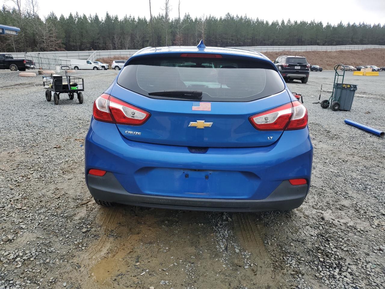 2017 Chevrolet Cruze VIN 3G1BE6SMXHS611440 Copart auction photo, front end / undercarriage damage thumbnail 6