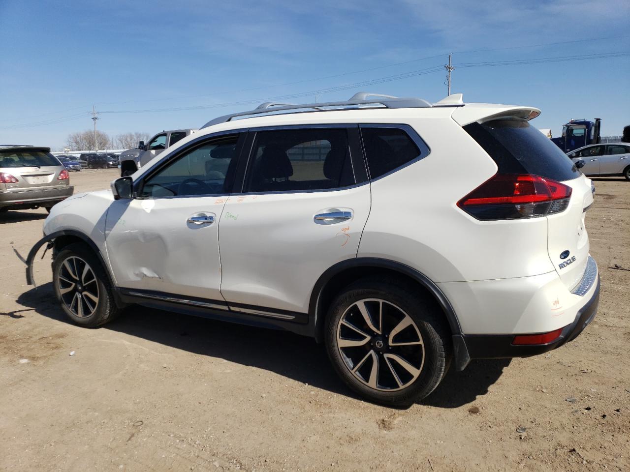 2018 Nissan Rogue VIN JN8AT2MV4JW342583 Copart auction photo, front end / side damage thumbnail 2