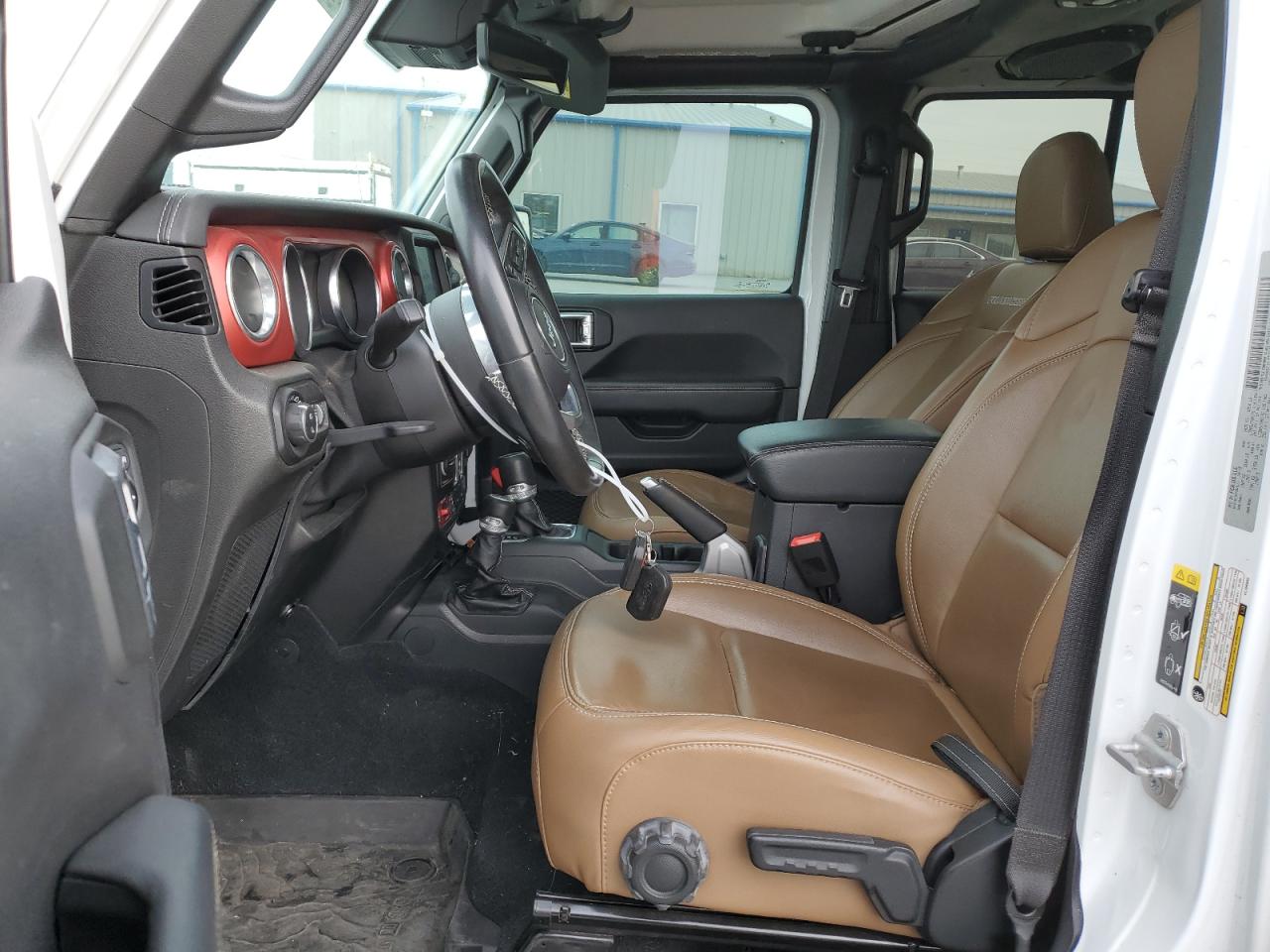 2020 Jeep Gladiator VIN 1C6JJTBG3LL156802 Copart auction photo, front end / undercarriage damage thumbnail 7