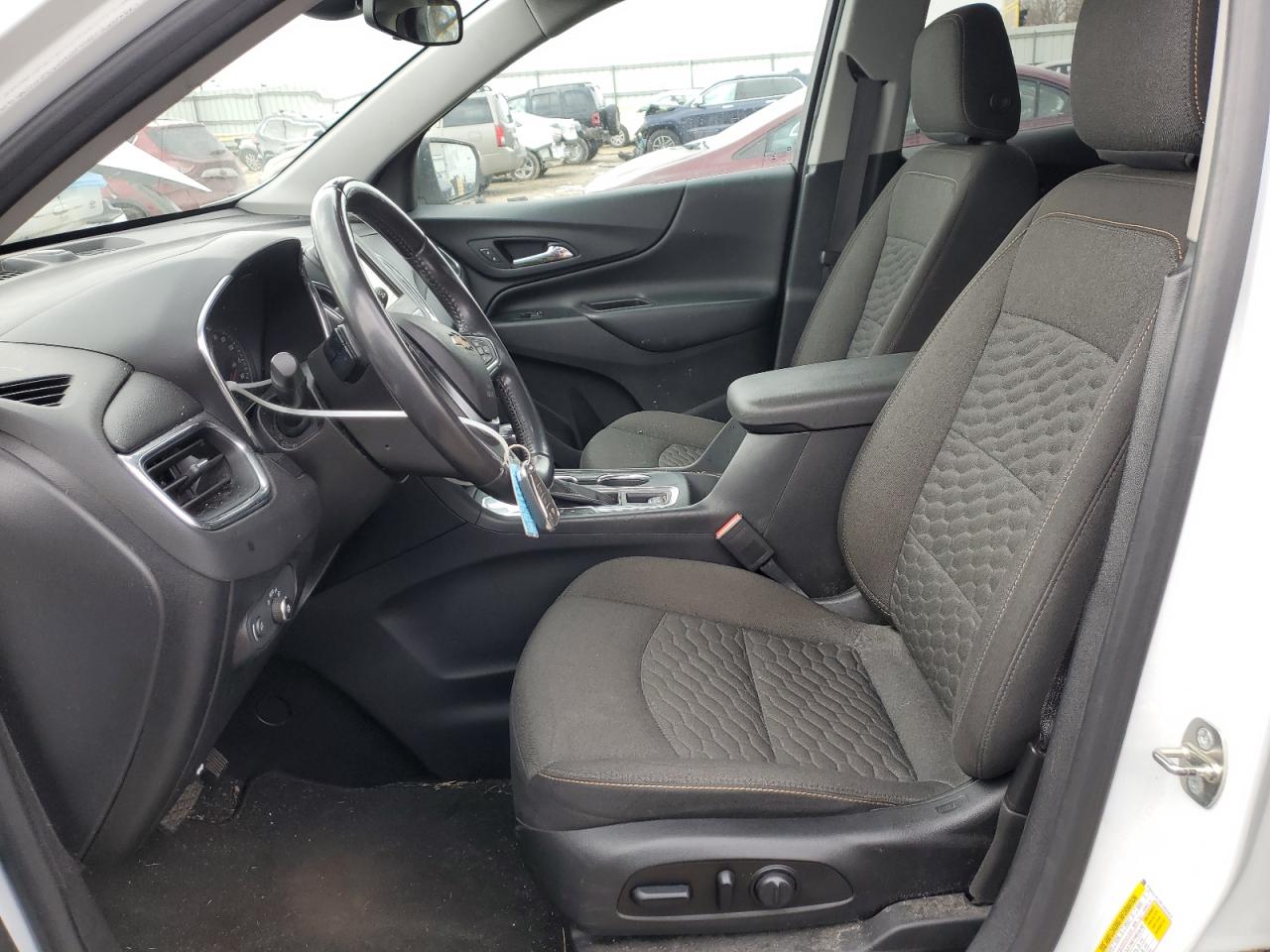 2019 Chevrolet Equinox VIN 3GNAXJEV8KS620818 Copart auction photo, top/roof / front end damage thumbnail 7