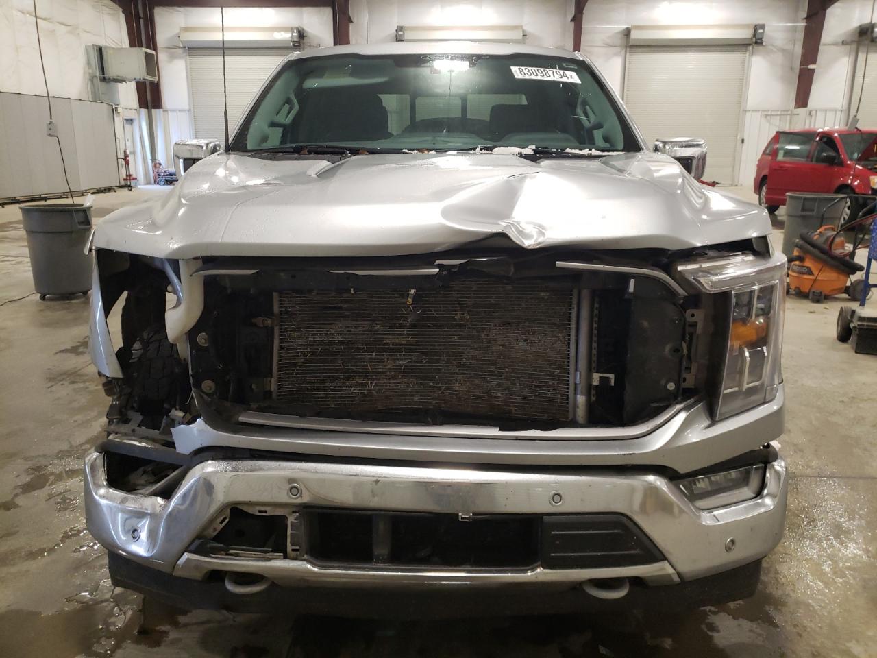 2022 Ford F-150 VIN 1FTFW1E85NKD95477 Copart auction photo, front end damage thumbnail 5