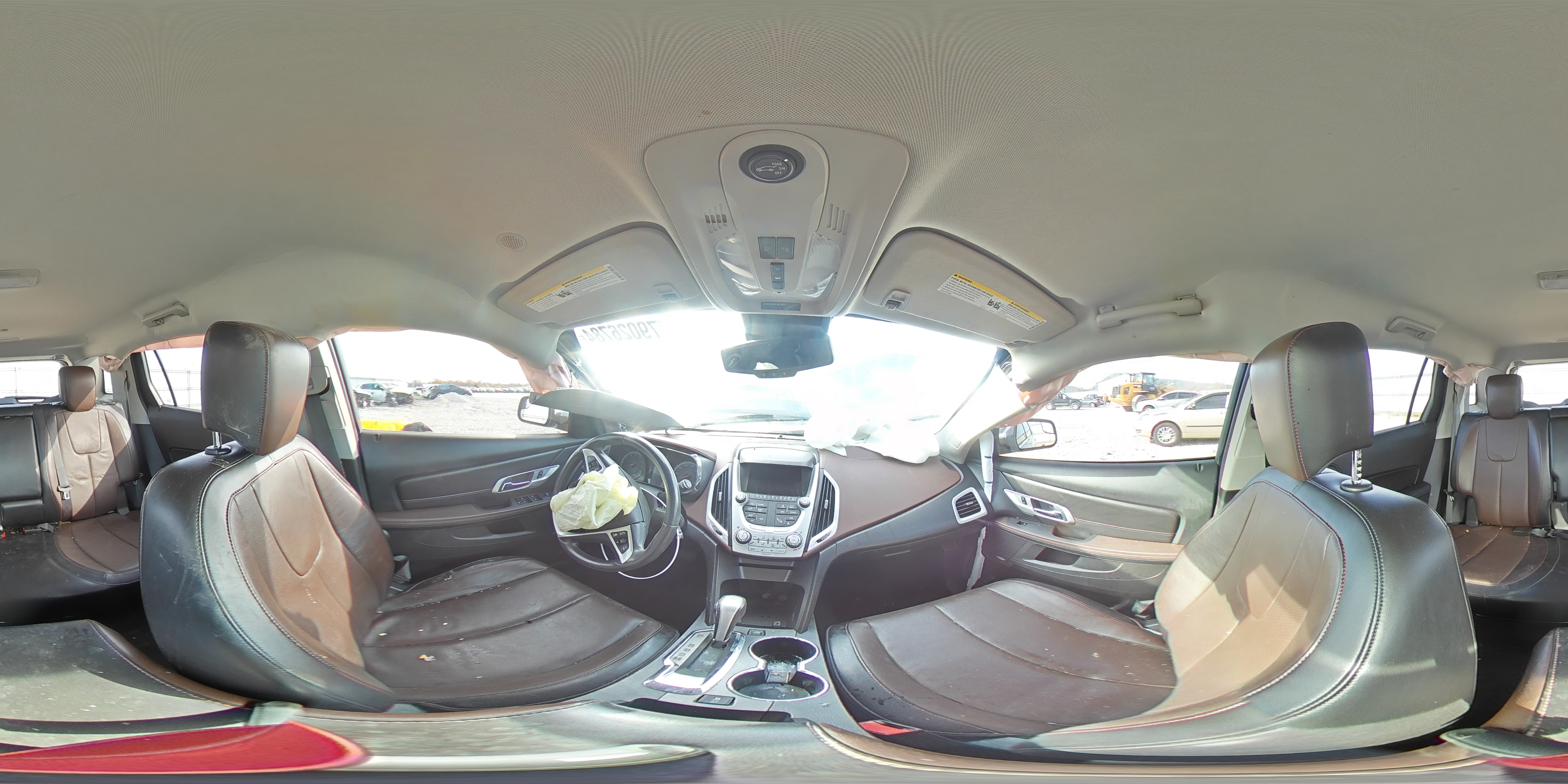 2012 GMC Terrain VIN 2GKALUEK3C6277450 Copart auction photo, front end damage thumbnail 14
