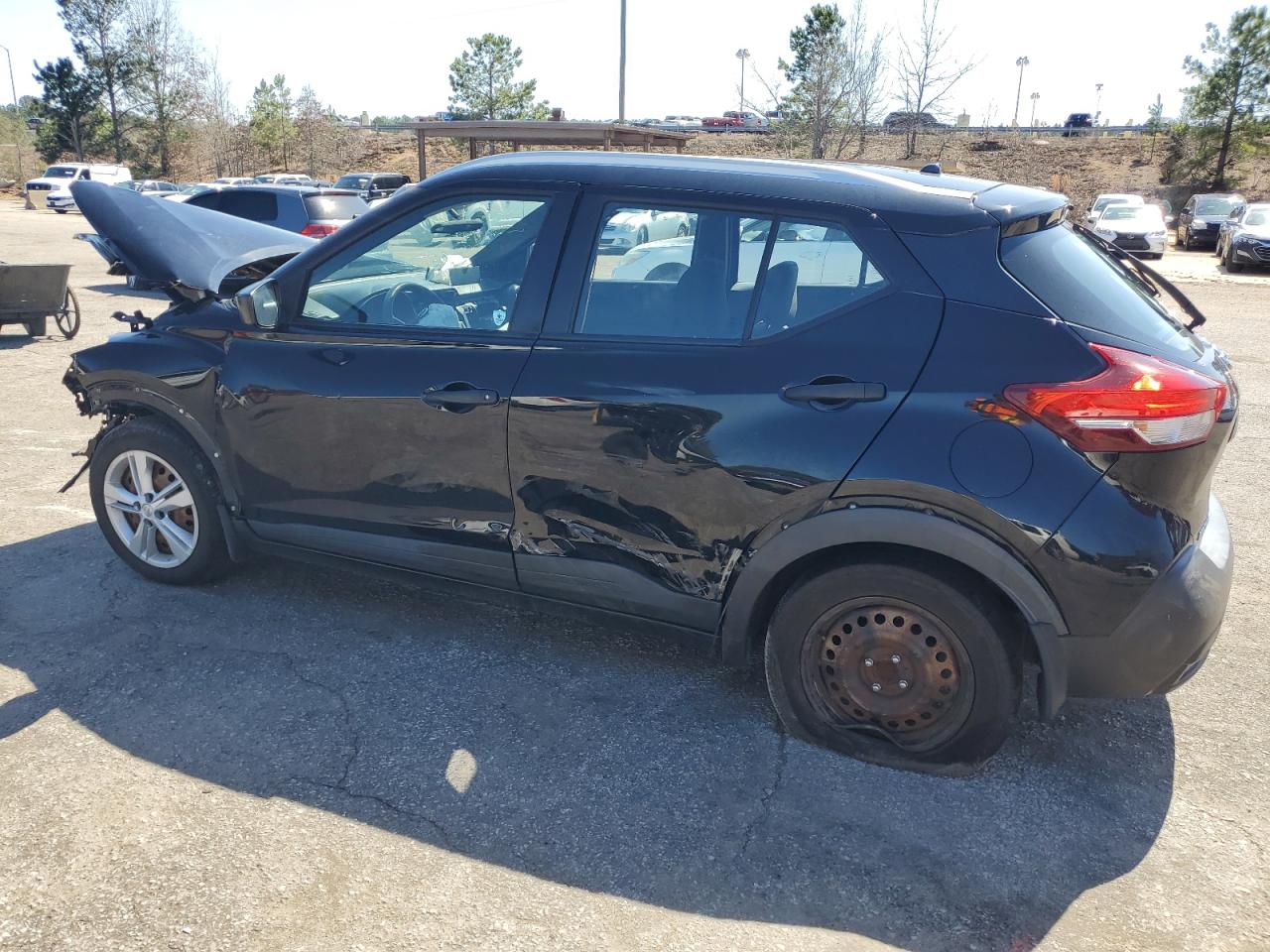 2018 Nissan Kicks VIN 3N1CP5CU1JL522244 Copart auction photo, front end / side damage thumbnail 2