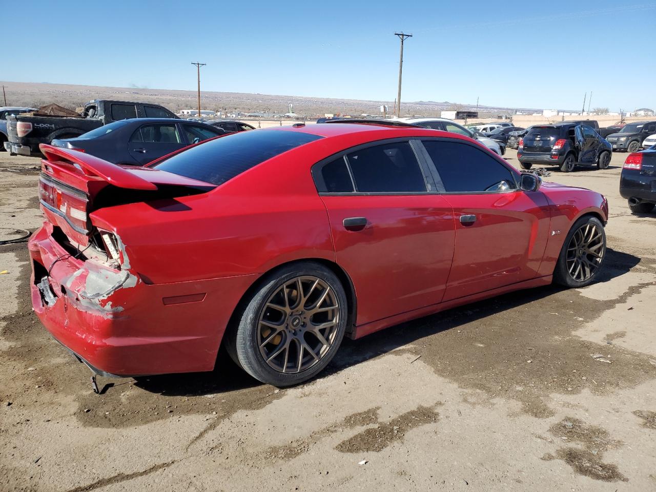 2011 Dodge Charger VIN 2B3CL3CG3BH567656 Copart auction photo, rear end / front end damage thumbnail 3