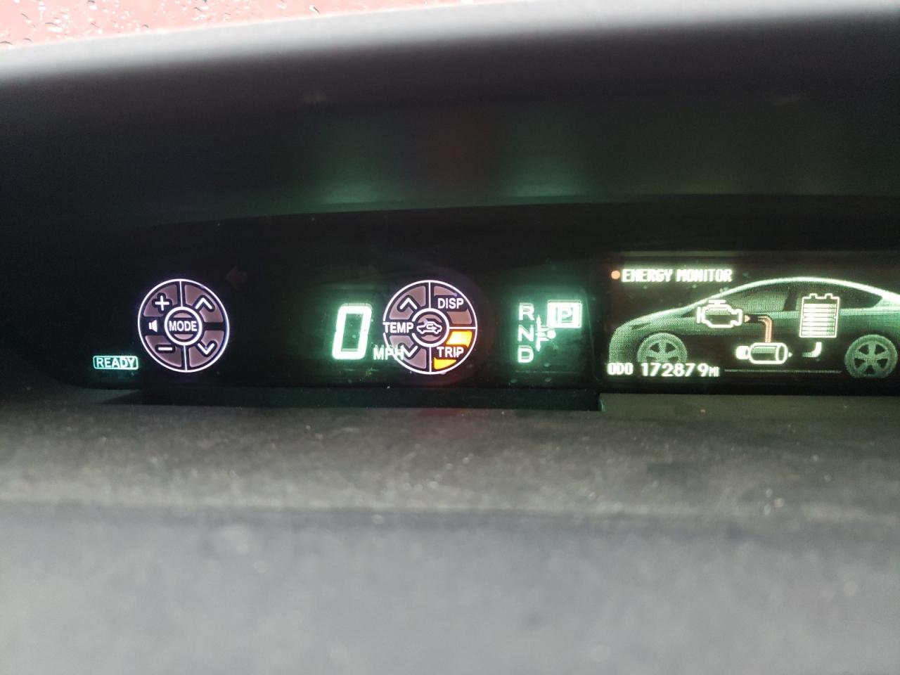 2013 Toyota Prius VIN JTDKN3DU8D5587386 Copart auction photo, front end damage thumbnail 9