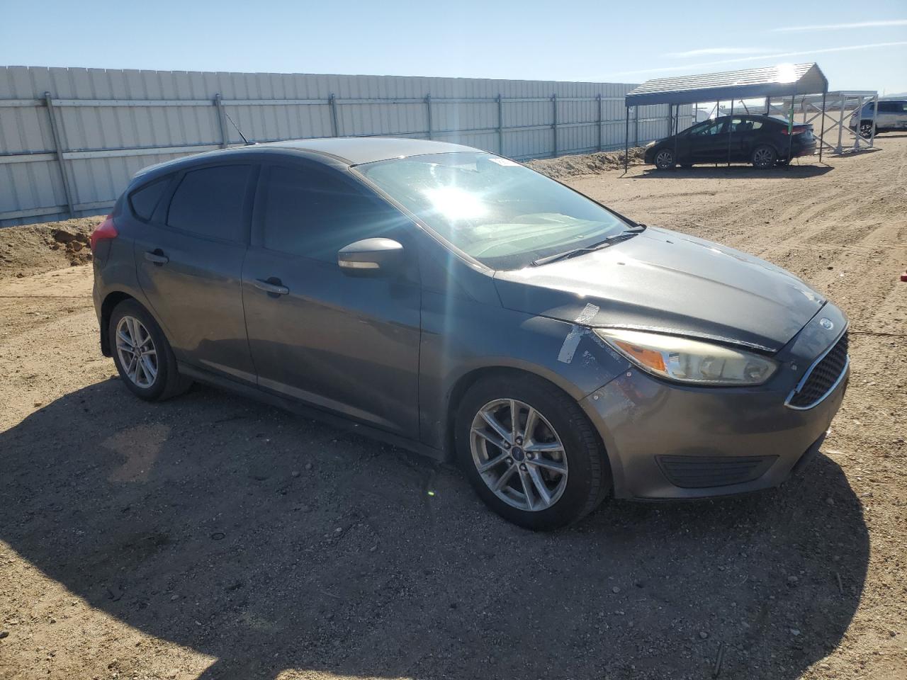 2015 Ford Focus VIN 1FADP3K28FL342452 Copart auction photo, front end damage thumbnail 4