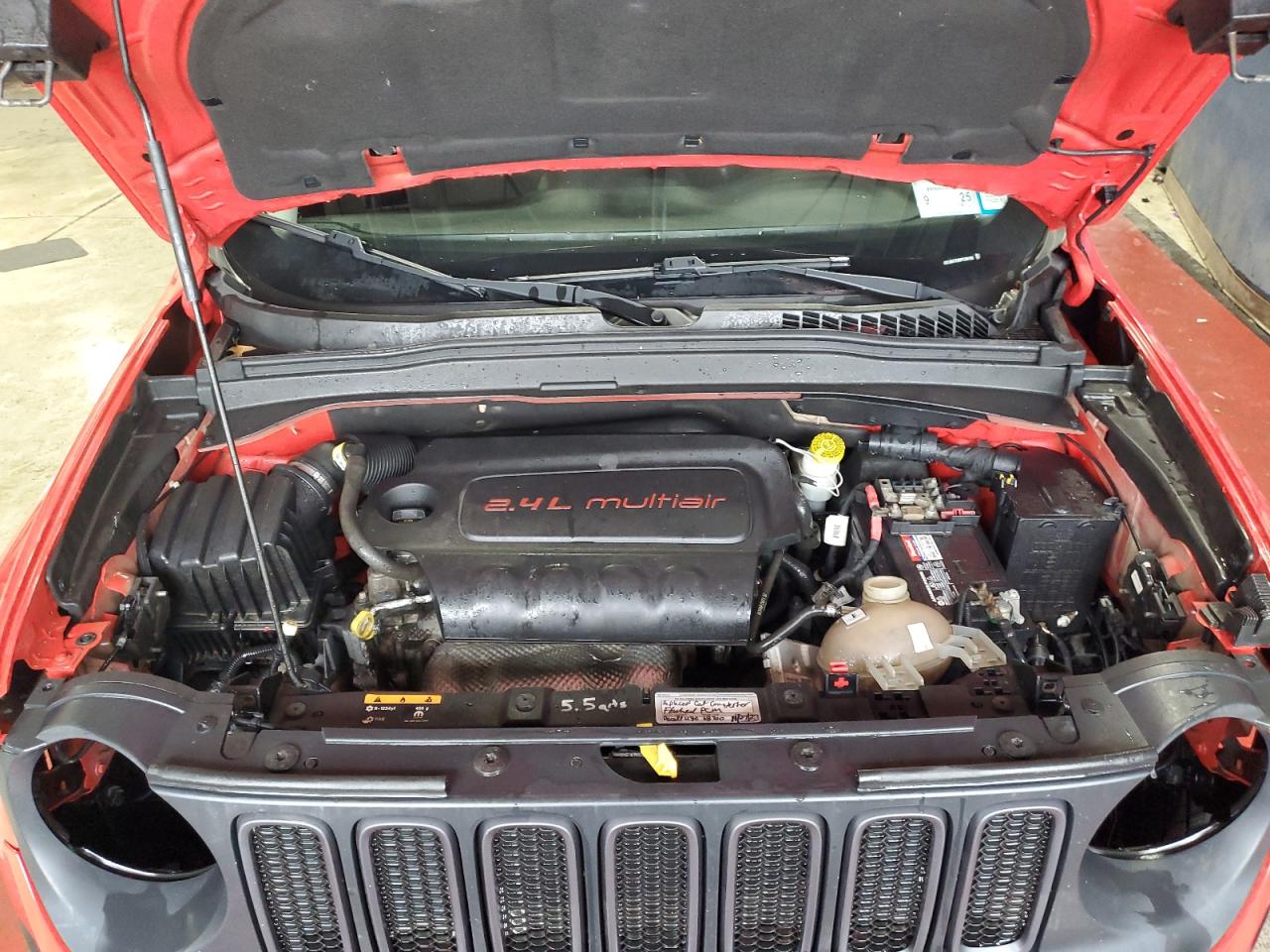2016 Jeep Renegade VIN ZACCJBCT2GPC59122 Copart auction photo, front end damage thumbnail 12