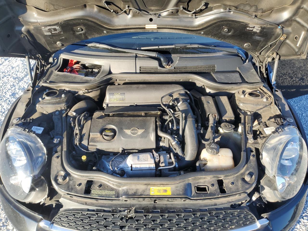 2012 MINI Cooper VIN WMWSY3C51CT565240 Copart auction photo, rear end damage thumbnail 11