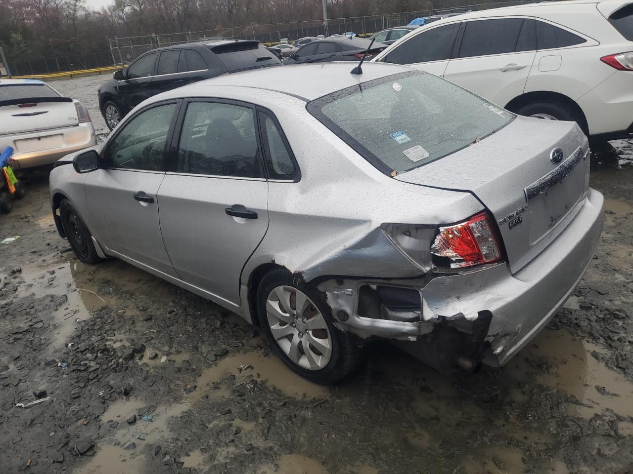 2008 Subaru Impreza VIN JF1GE61688H526966 Copart auction photo, rear end / front end damage thumbnail 2