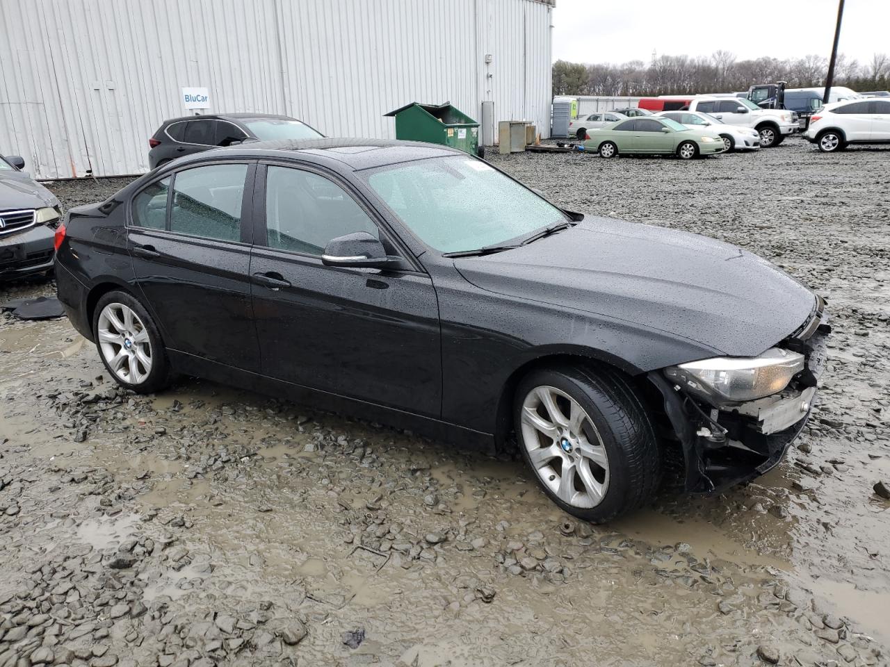 2015 BMW 3er VIN WBA3B5G56FNS17650 Copart auction photo, front end damage thumbnail 4