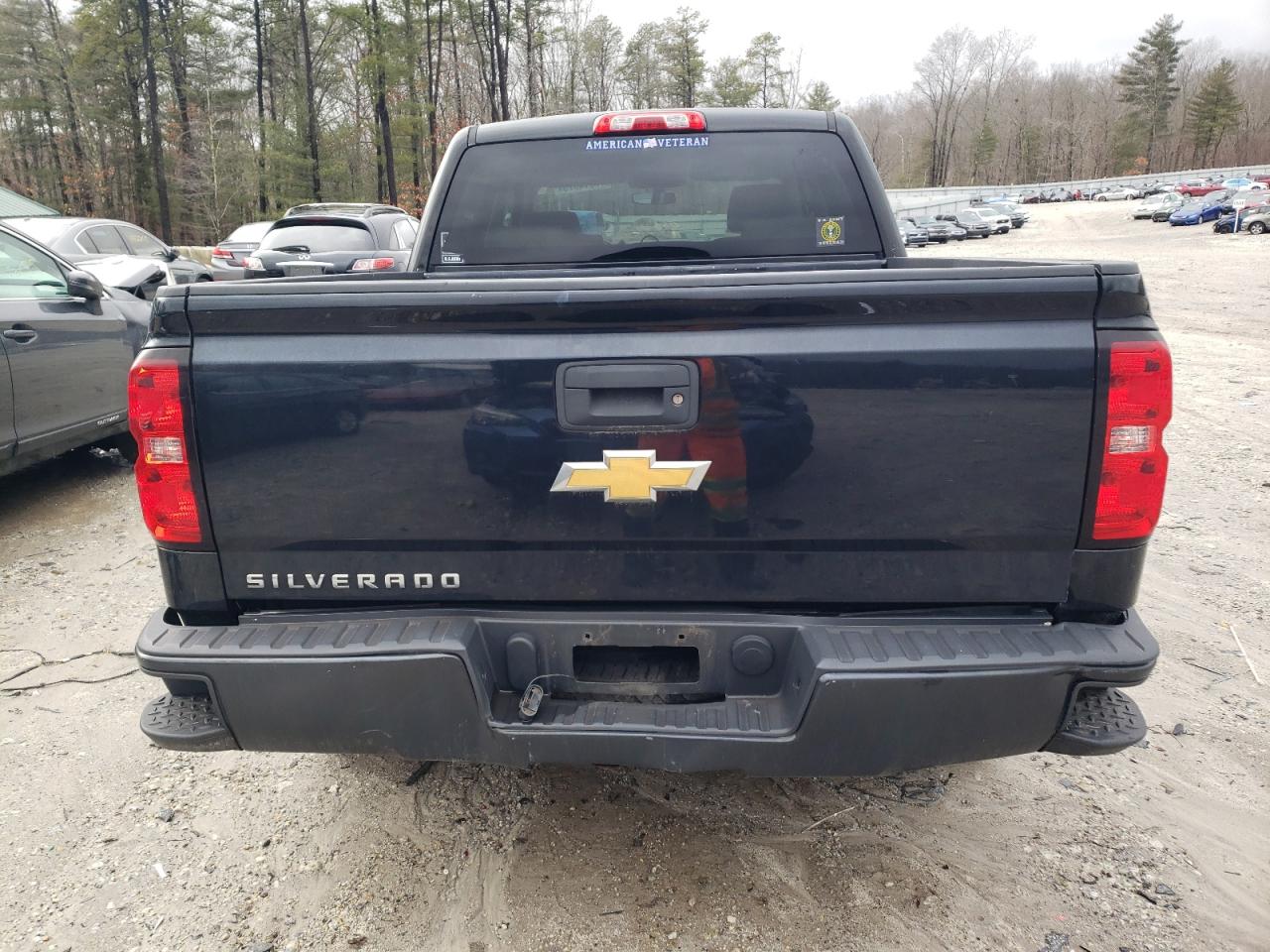 2014 Chevrolet Silverado VIN 3GCUKPEH5EG385609 Copart auction photo, side damage thumbnail 6