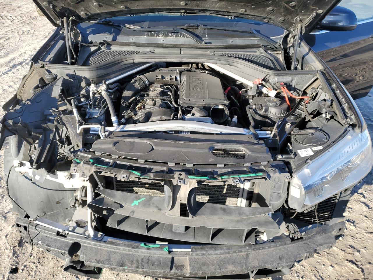 2014 BMW X5 VIN 5UXKR0C54E0H26880 Copart auction photo, front end damage thumbnail 12