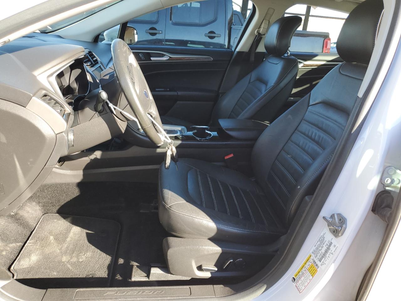 2014 Ford Fusion VIN 3FA6P0LUXER231098 Copart auction photo, rear end damage thumbnail 7
