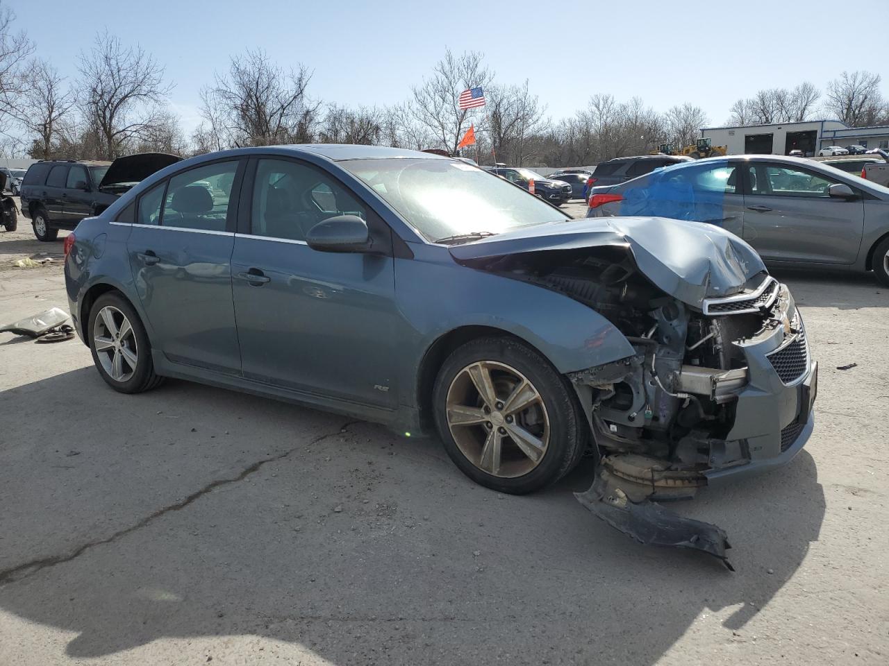 2012 Chevrolet Cruze VIN 1G1PG5SC6C7260549 Copart auction photo, front end damage thumbnail 4