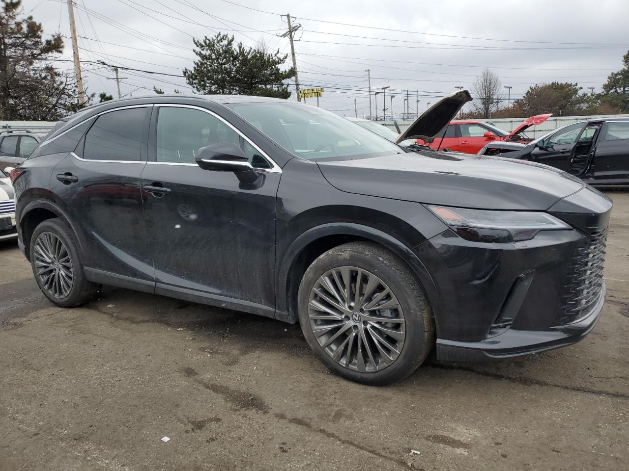 2024 Lexus RX VIN 2T2BBMCA1RC023753 Copart auction photo, all over damage thumbnail 4