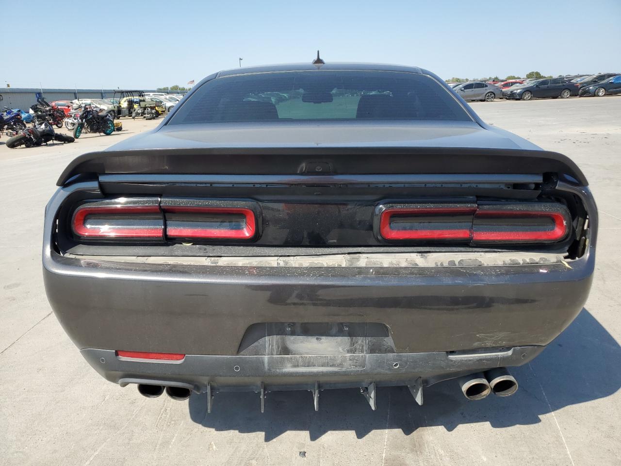 2019 Dodge Challenger VIN 2C3CDZFJ1KH741234 Copart auction photo, rear end damage thumbnail 6