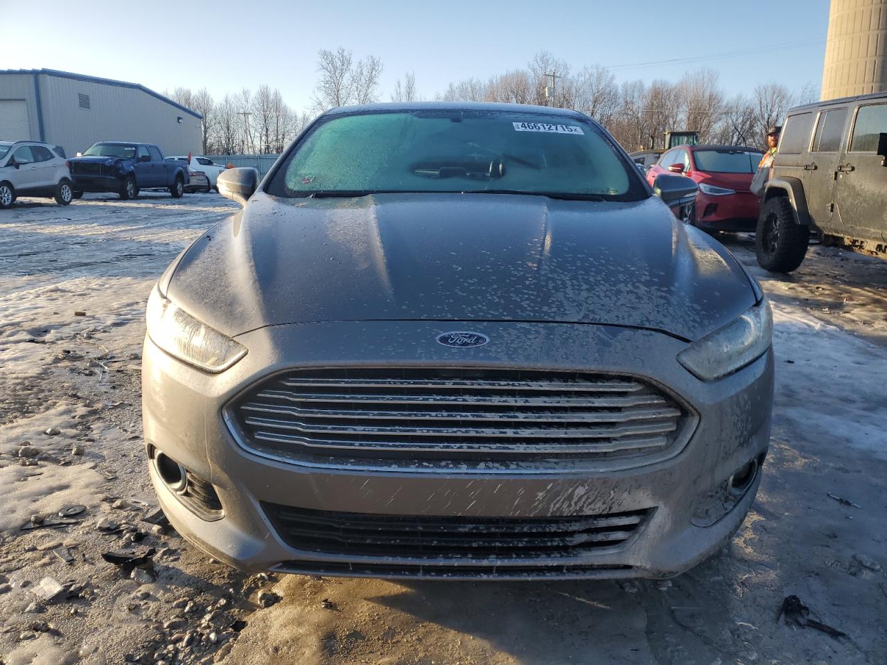 2014 Ford Fusion VIN 3FA6P0H99ER279518 Copart auction photo, rear end damage thumbnail 5