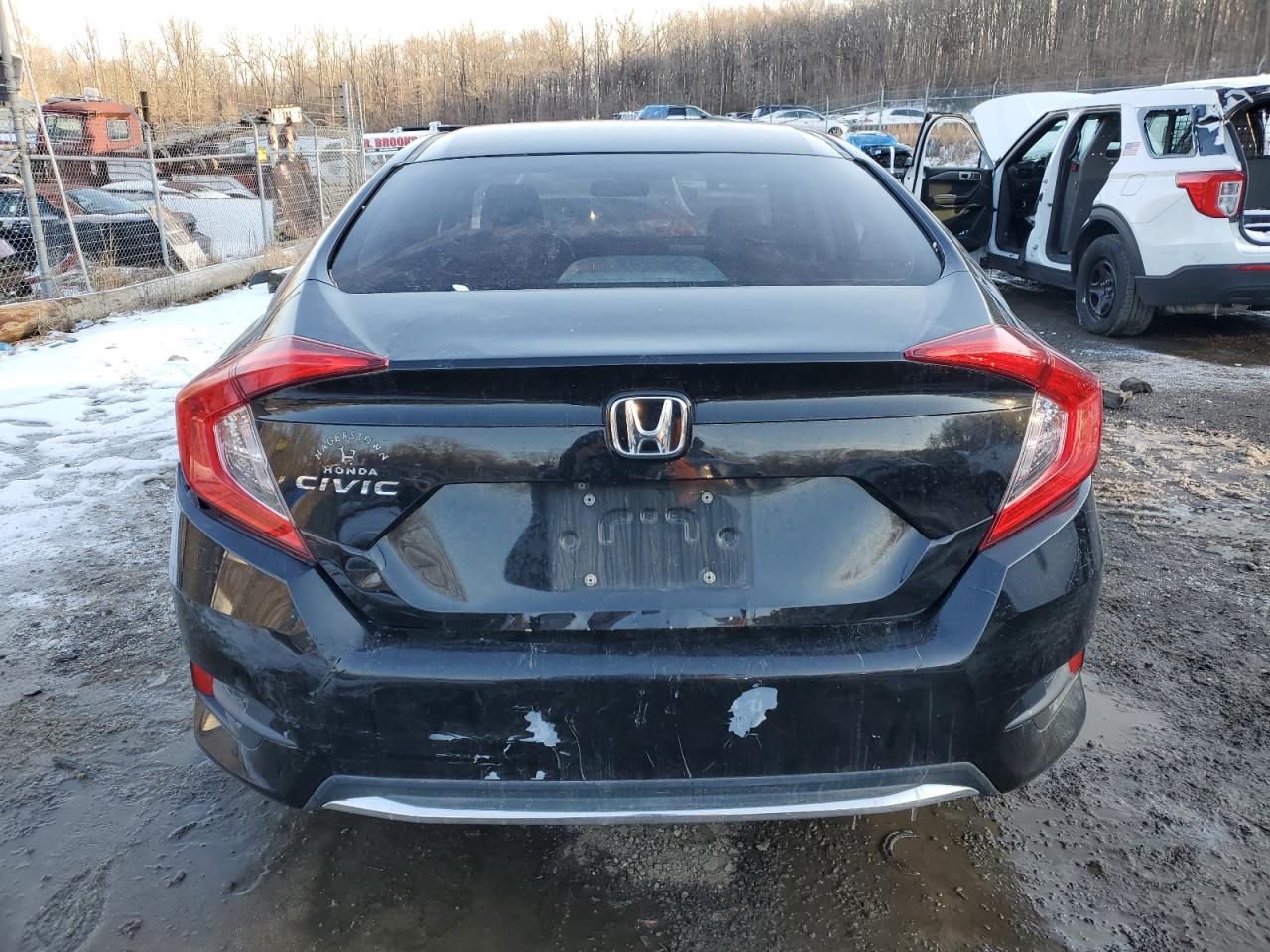 2019 Honda Civic VIN 2HGFC2F61KH599404 Copart auction photo, front end / minor dent/scratches damage thumbnail 6