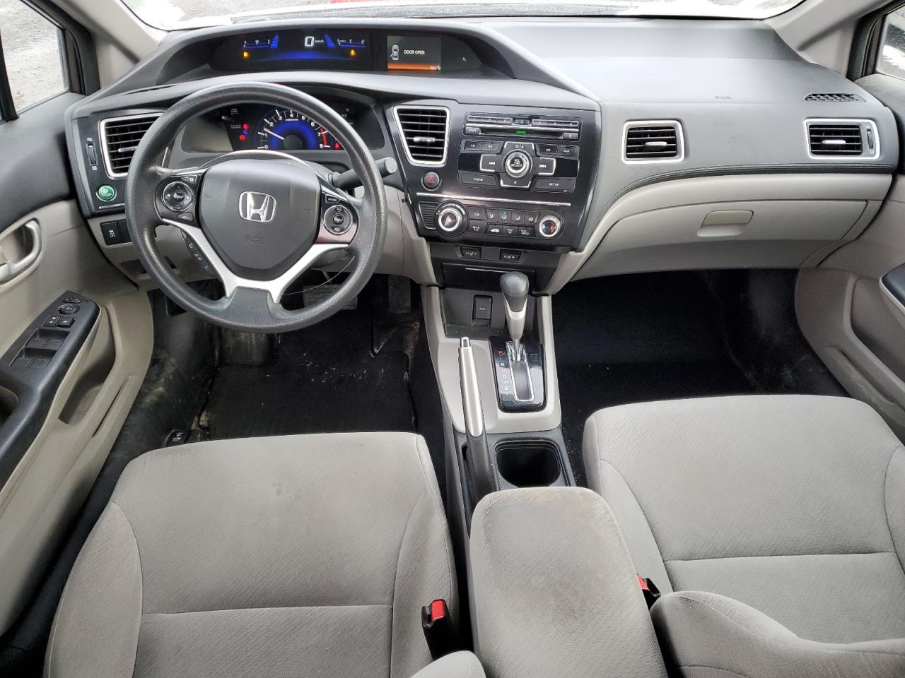 2013 Honda Civic VIN 2HGFB2F43DH039260 Copart auction photo, hail / minor dent/scratches damage thumbnail 8