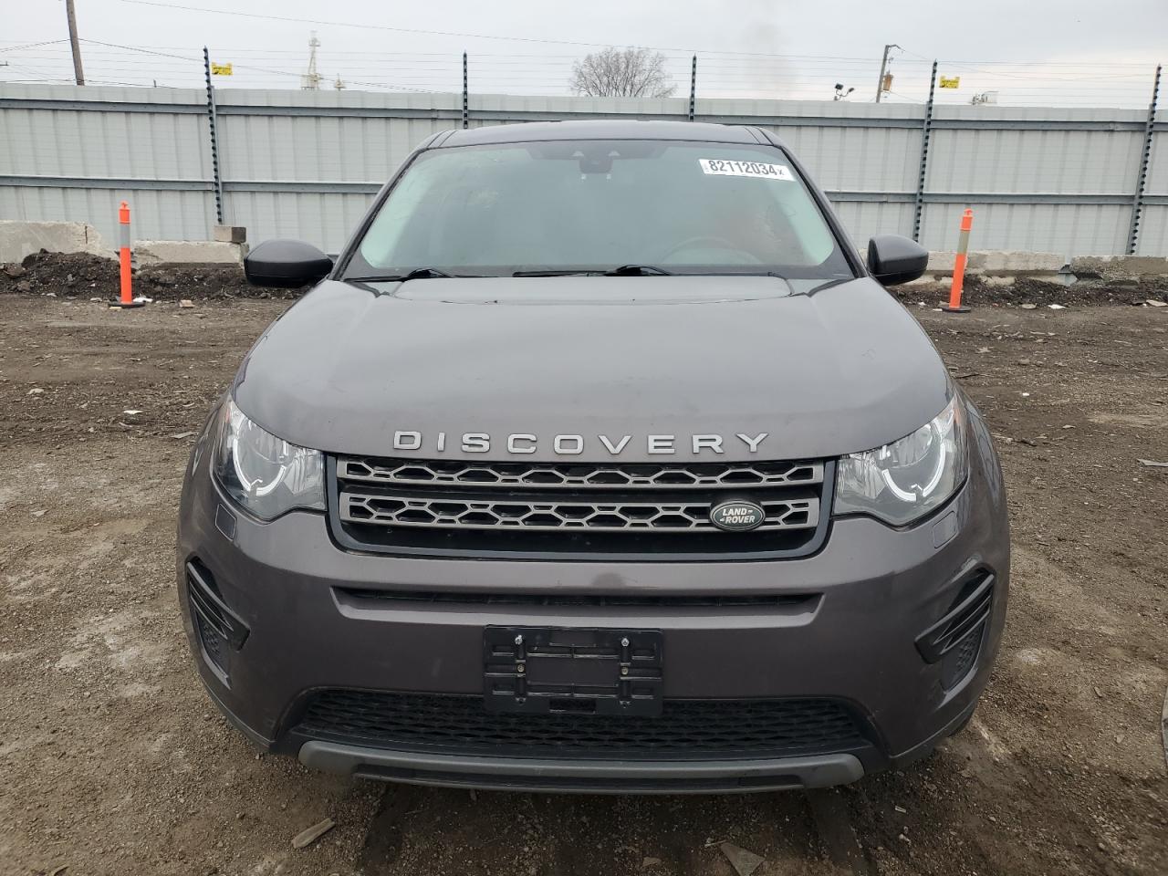 2016 Land Rover Discovery VIN SALCP2BG1GH606085 Copart auction photo, vandalism / front end damage thumbnail 5
