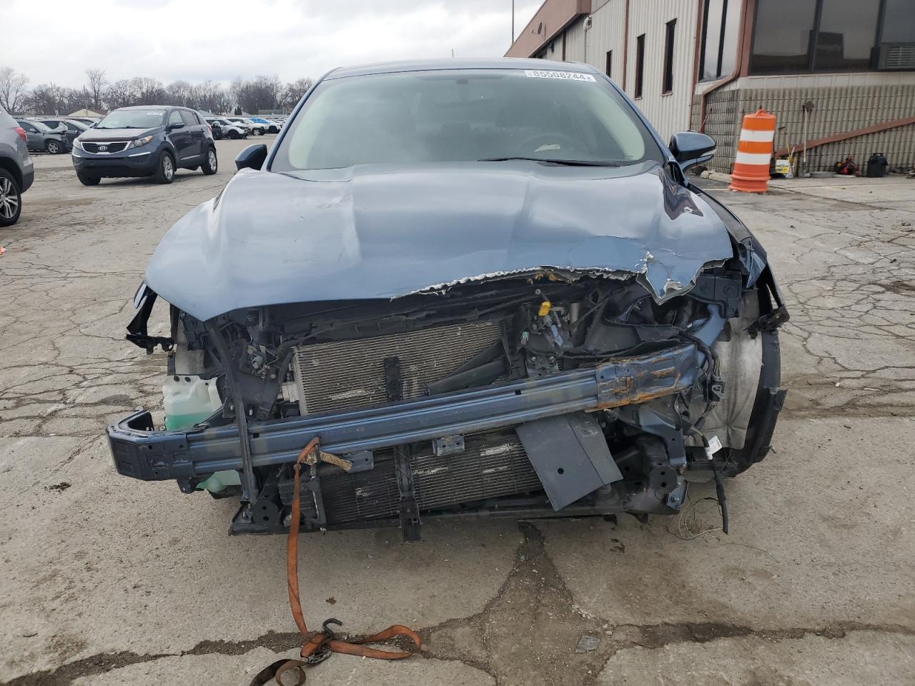 2018 Ford Fusion VIN 3FA6P0HD3JR239868 Copart auction photo, all over damage thumbnail 5