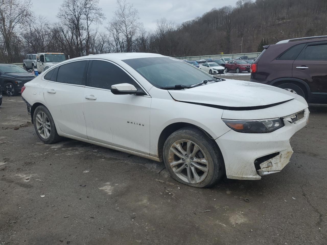 2016 Chevrolet Malibu VIN 1G1ZE5ST1GF255110 Copart auction photo, front end / rear end damage thumbnail 4
