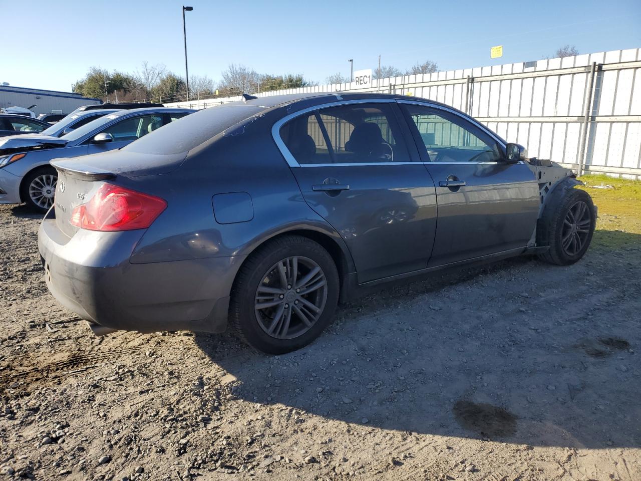 2008 Infiniti G VIN JNKBV61E78M212811 Copart auction photo, vandalism / front end damage thumbnail 3