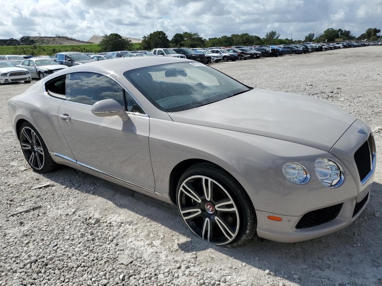 2014 Bentley Continental VIN SCBFT7ZA7EC094358 Copart auction photo, side damage thumbnail 4