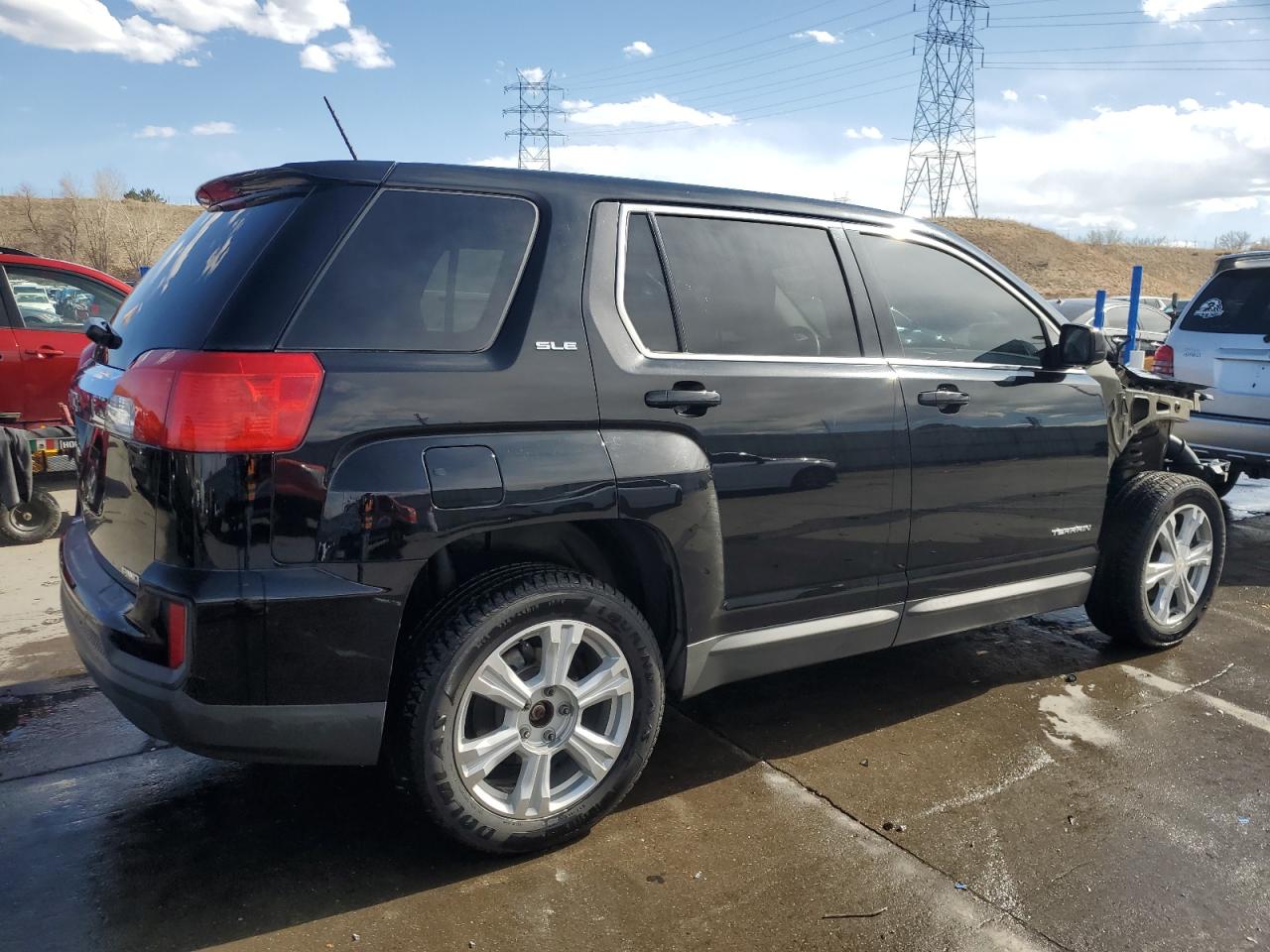 2017 GMC Terrain VIN 2GKFLSEK7H6279722 Copart auction photo, front end damage thumbnail 3