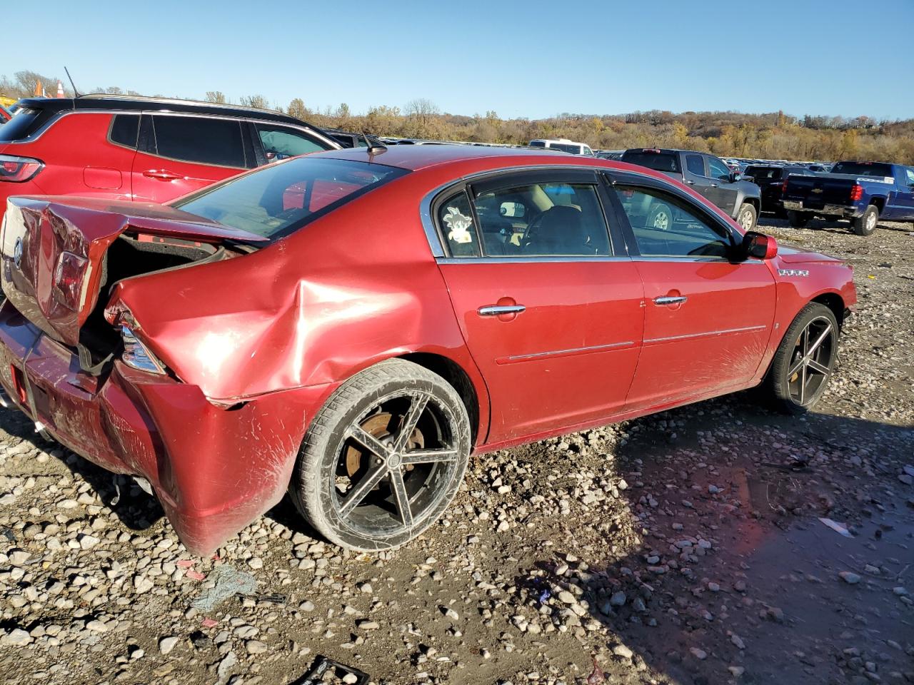 2006 Buick Lucerne VIN 1G4HR57Y06U160345 Copart auction photo, front end / rear end damage thumbnail 3