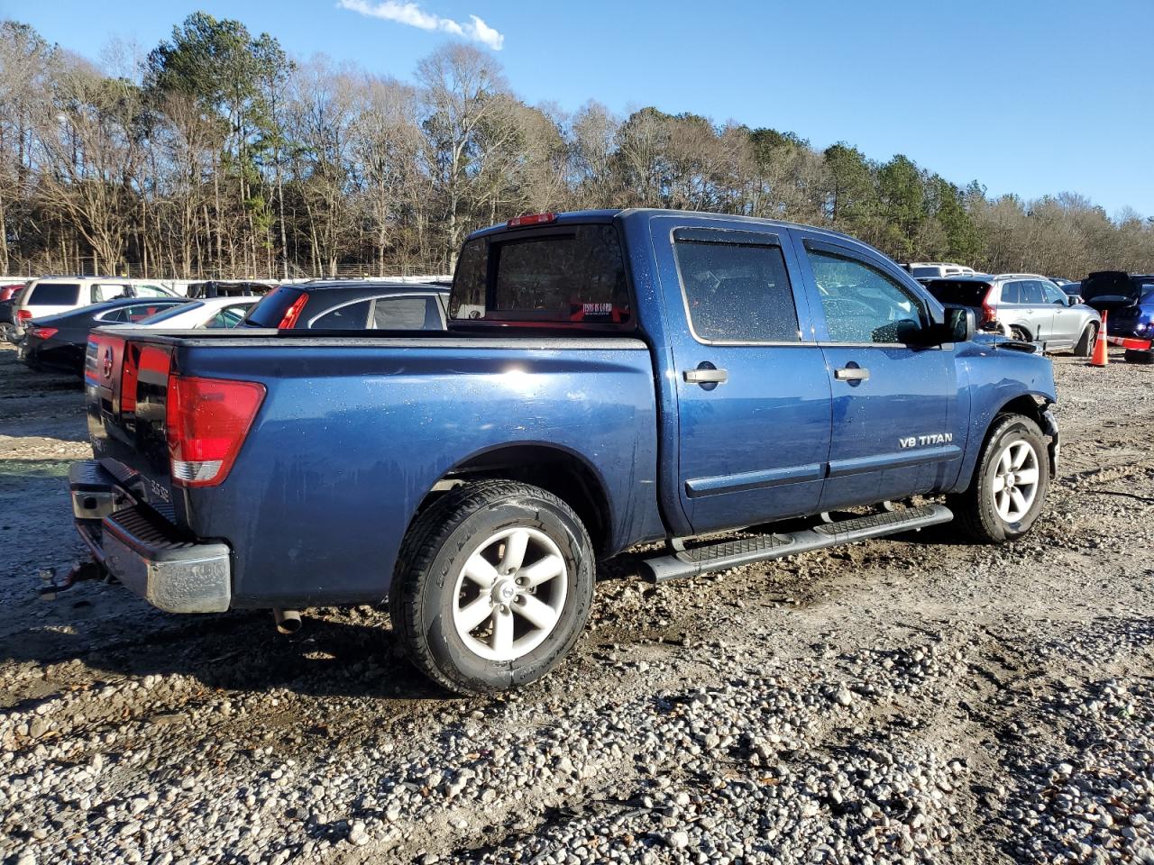 2010 Nissan Titan VIN 1N6BA0EK1AN312099 Copart auction photo, front end damage thumbnail 3