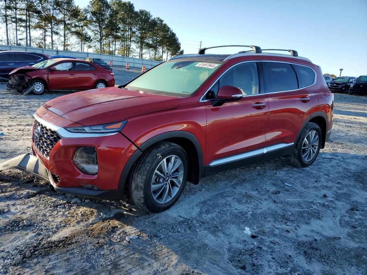 2020 Hyundai Santa Fe VIN 5NMS33AD8LH177340
