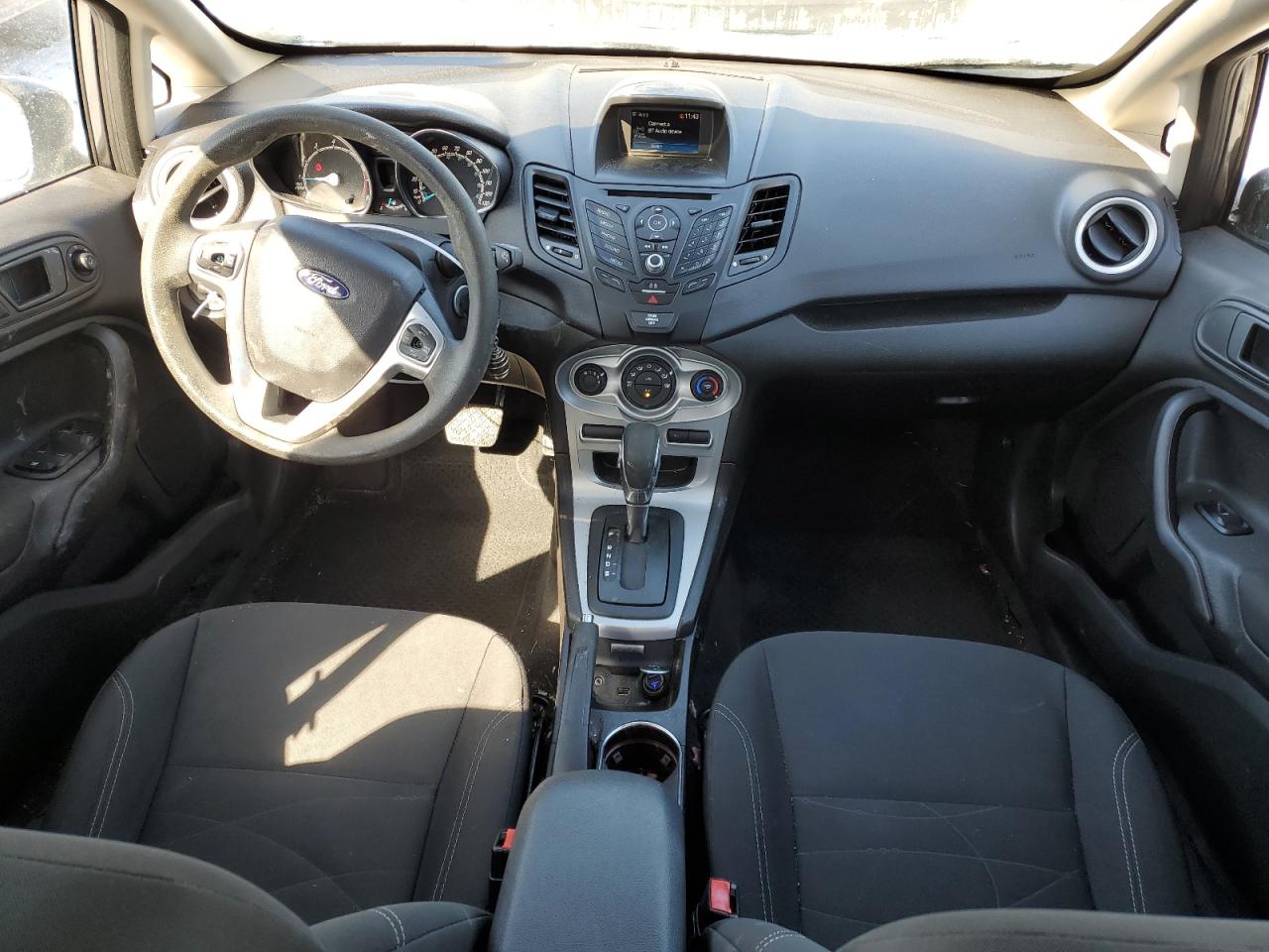 2018 Ford Fiesta VIN 3FADP4EJ2JM112843 Copart auction photo, front end damage thumbnail 8